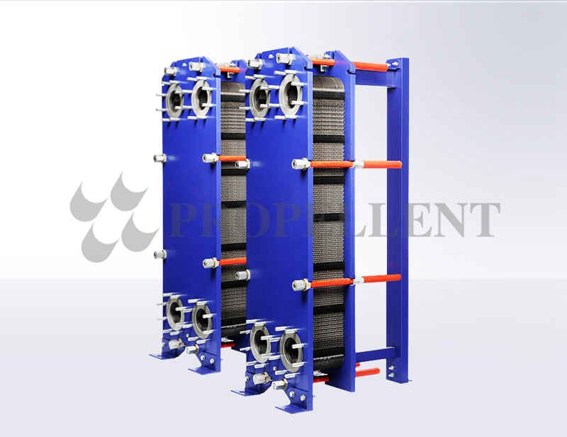 Removable plate heat exchanger