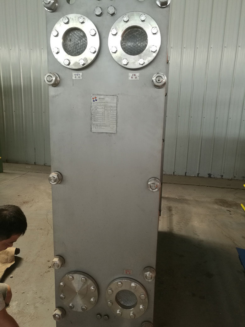 Thailand Wide Gap Plate Heat Exchanger for Molasses Cooler is Ready