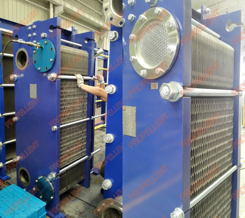 Multi-stage wide gap plate heat exchangers for fermentation liquor