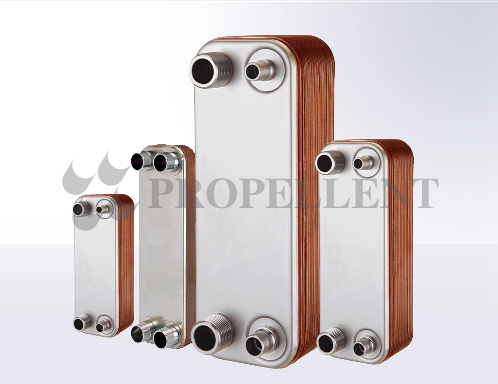 Brazing plate heat exchanger