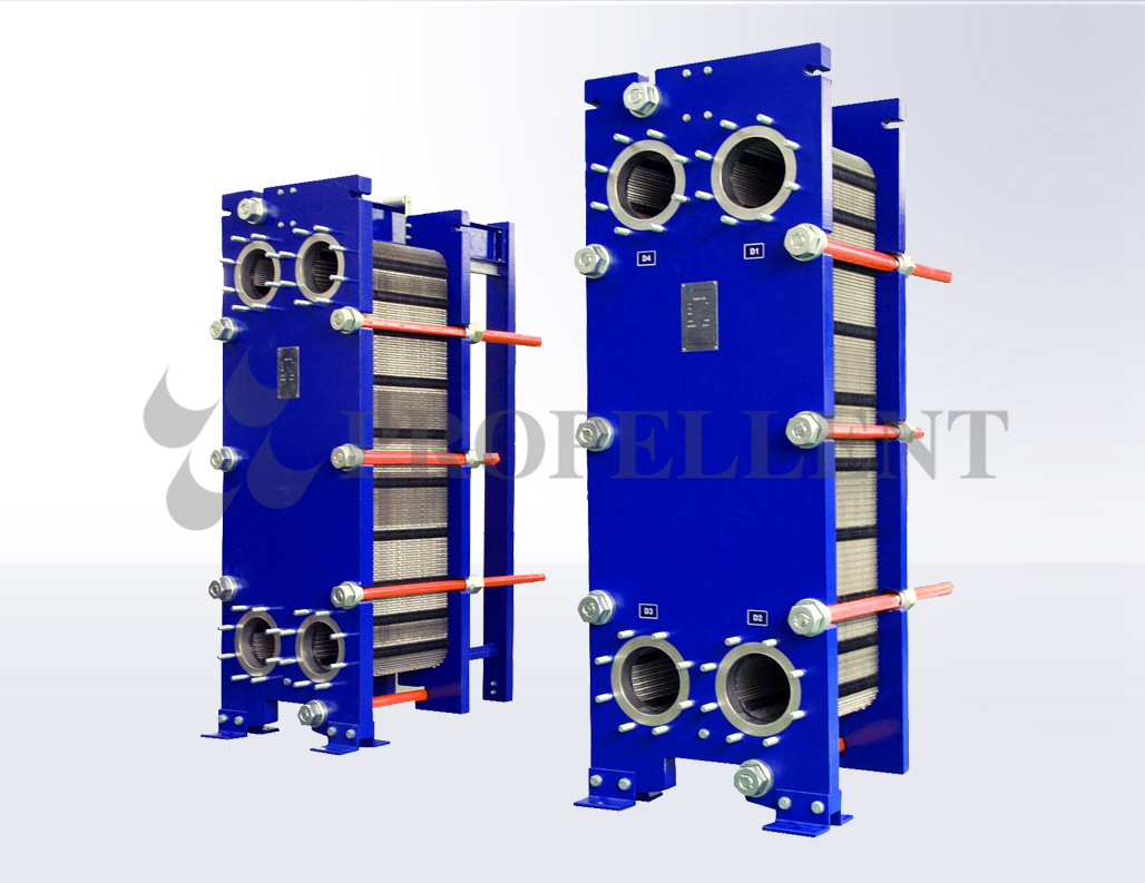 Semi-welded plate heat exchanger