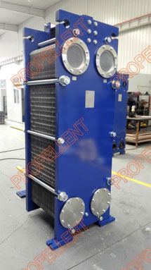 Multi stage wide gap plate heat exchangers for fermentation liquor