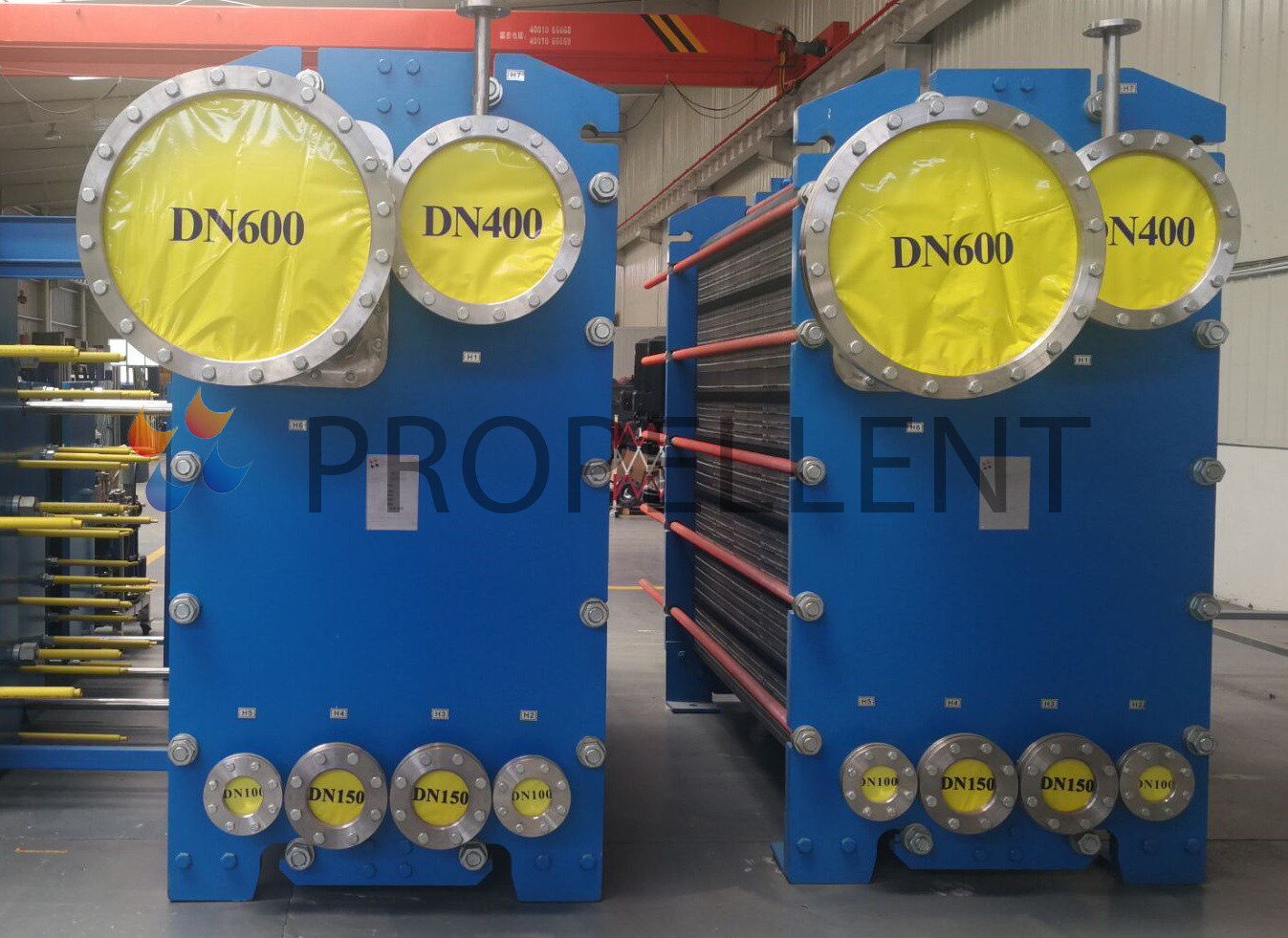 The evaporation process of Plate evaporator classified by pressure