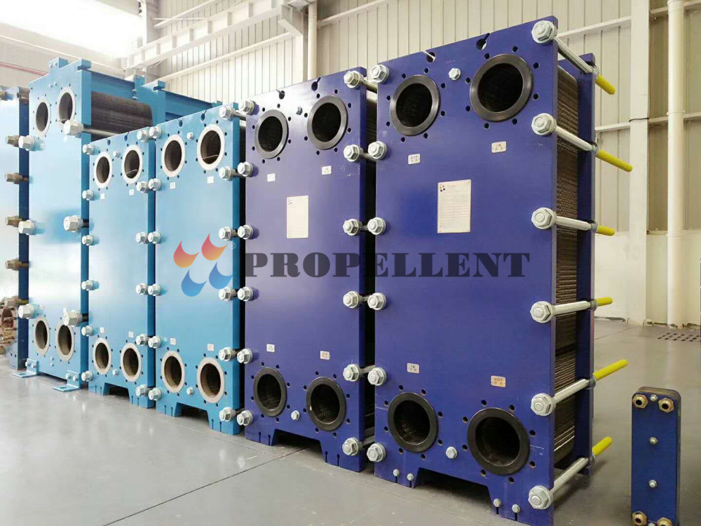 tubesheet exchanger with split flow device填料函式分流式换热器9